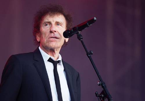 Photo d'Alain Souchon en 2016 au festival des vielles charues