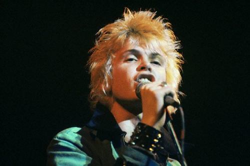 Photo of the singer Billy Idol
