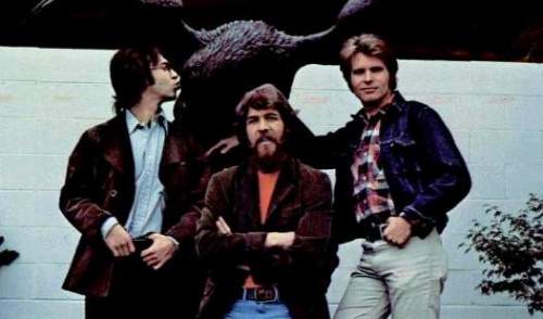 Photo of the band Creedence Clearwater Revival in 1971