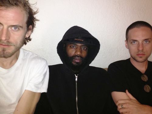 Photo of the band Death grips