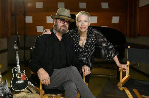 Photo of Eurythmics in 2018