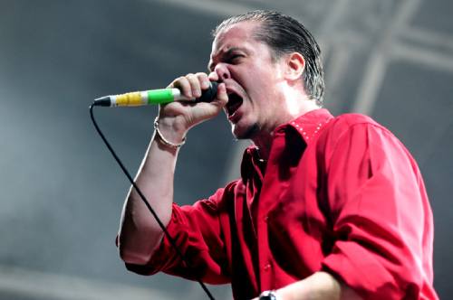 Photo of the singer of Faith No More