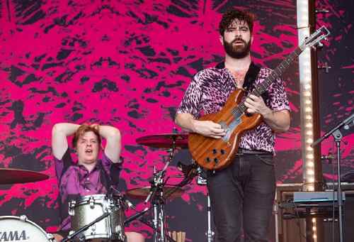 Photo of Foals Park Stage Glastonbury Festival in 2019
