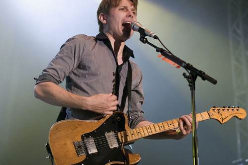 Photo of the singer of Franz Ferdinand