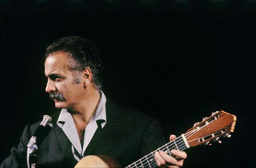 Photo de Georges Brassens en 1966