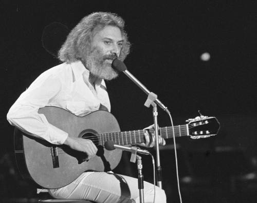 Photo de Georges Moustaki en 1974