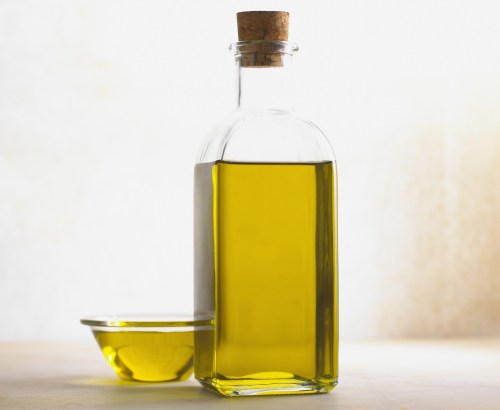 Photo d'une bouteille d'huile
