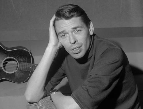 Photo de Jacques Brel en 1962