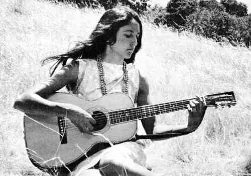 Photo de Joan Baez en 1965