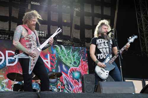 Photo of the music band Mastodon