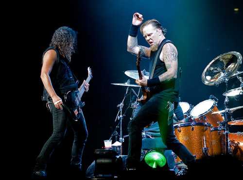 Photo de Metallica en 2008
