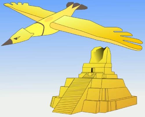 Illustration des Mystérieuses cité d'or