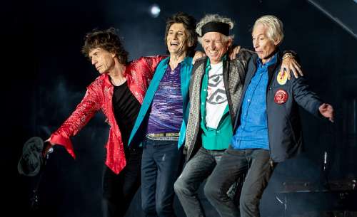 Photo of the Rolling Stones in 2018