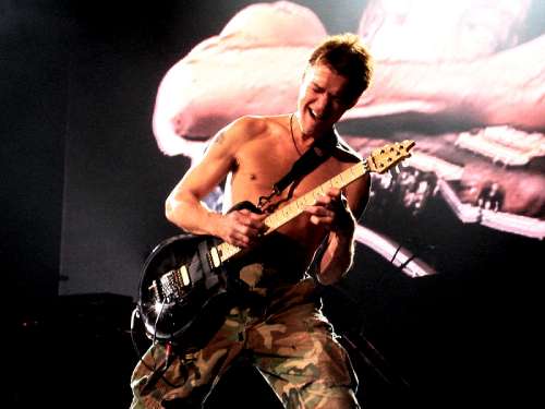 Photo of Eddie Van Halen
